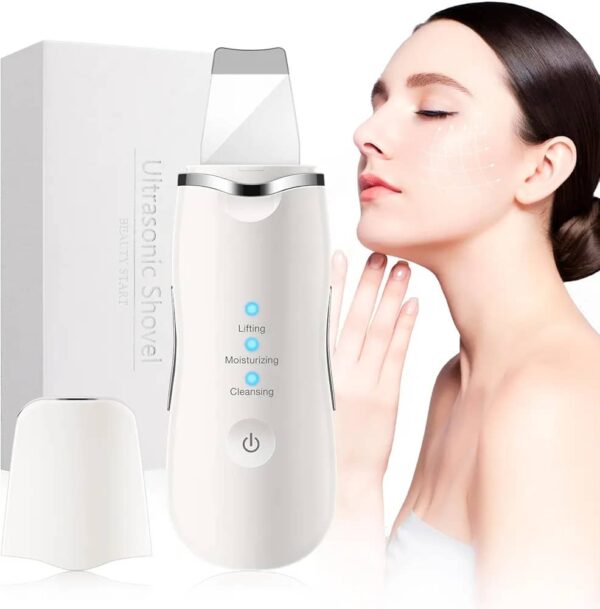 Nettoyant Pores, Éliminateur de Points Noirs, Professionnel, Exfoliant, Électrique, pour le Nettoyage du Visage