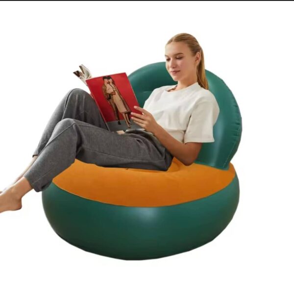 Chaise Gonflable Portable avec Pompe à Air
