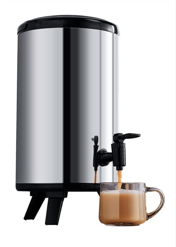 Distributeur de boissons isotherme en acier inoxydable avec robinet  10L – Image 3