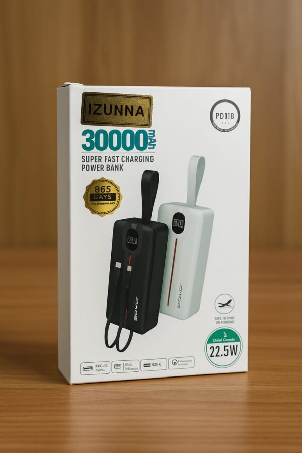 Sovo Powerbank Power Bank/ 30000 MAh – Image 2